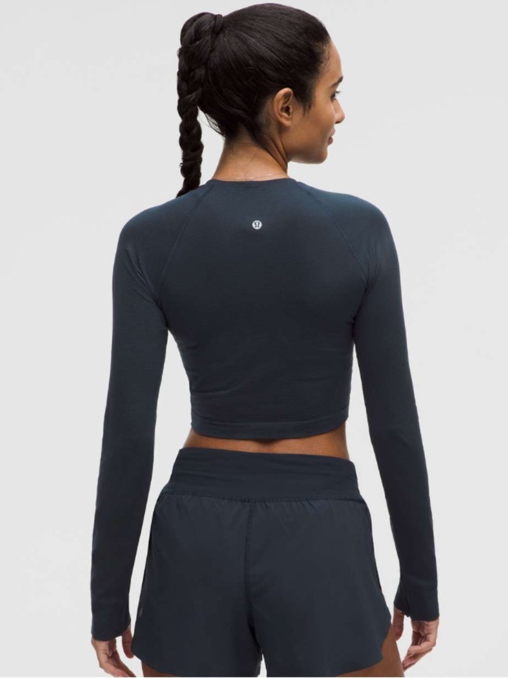 Lululemon Swiftly Tech Cropped Long-Sleeve Shirt 2.0